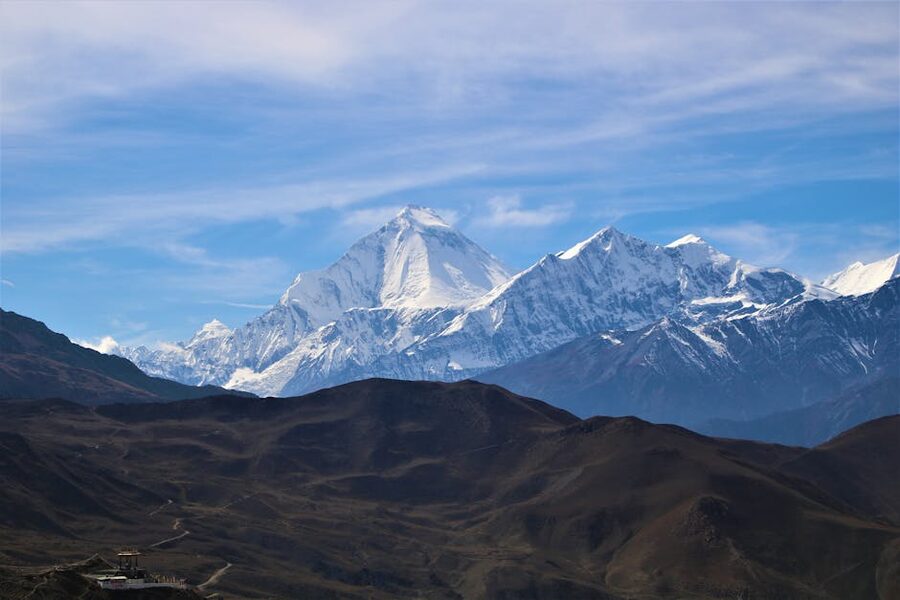 The Annapurna massif viewed from the south
