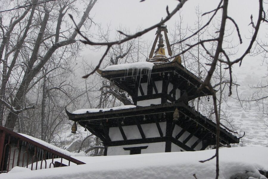 Muktinath Temple in Mustang, Nepal