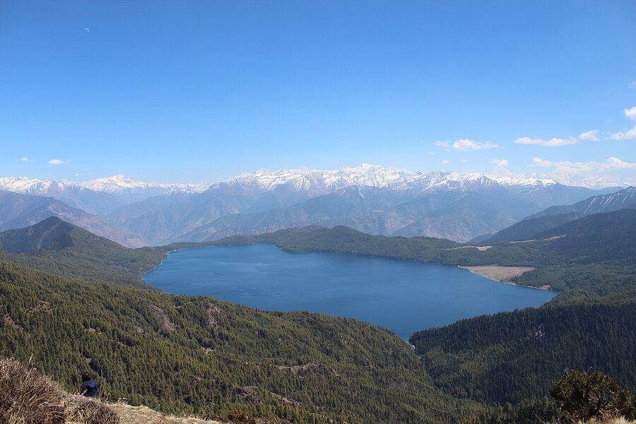 Rara Lake viewed from Murma Top