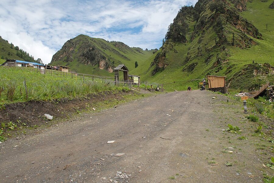 Rara National Park entry check post